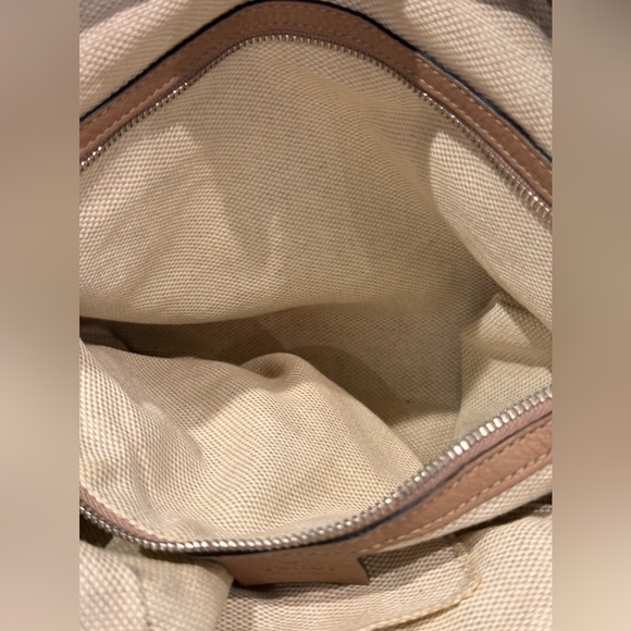 Authentic Pre-Owned Gucci Bamboo Bar Shoulder Bag GG Canvas Medium - Picture 10 of 17